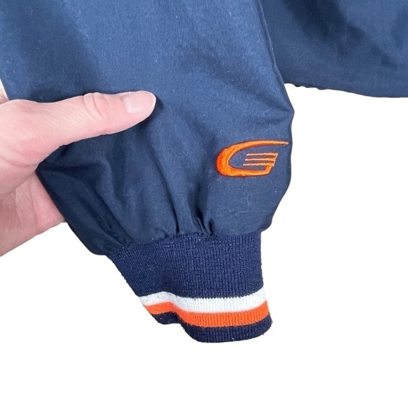 Vintage Auburn Tigers Embroidered 58 Sports Orange Pullover Windbreaker Size XL - Picture 6 of 14